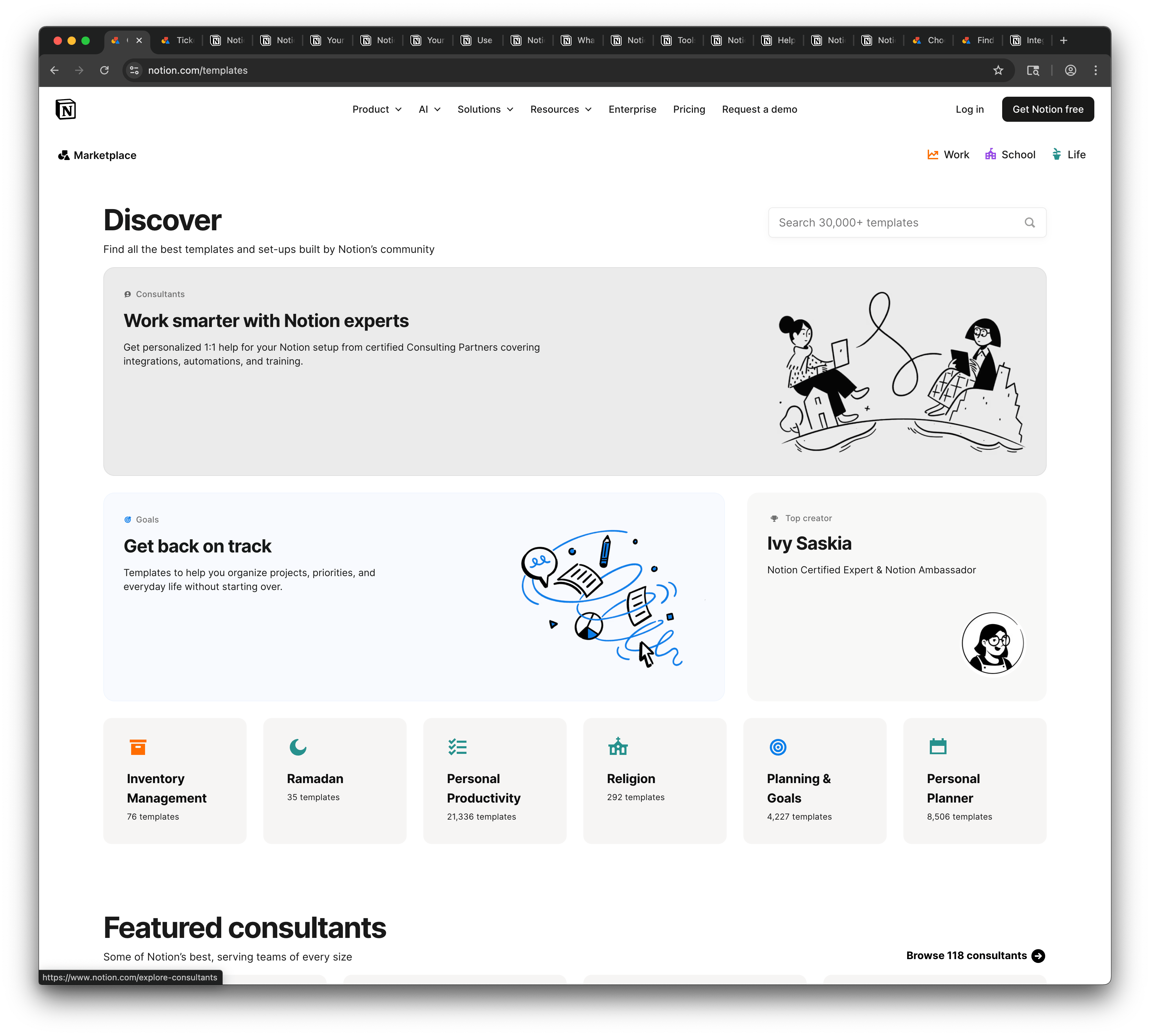 Bento Box content layout