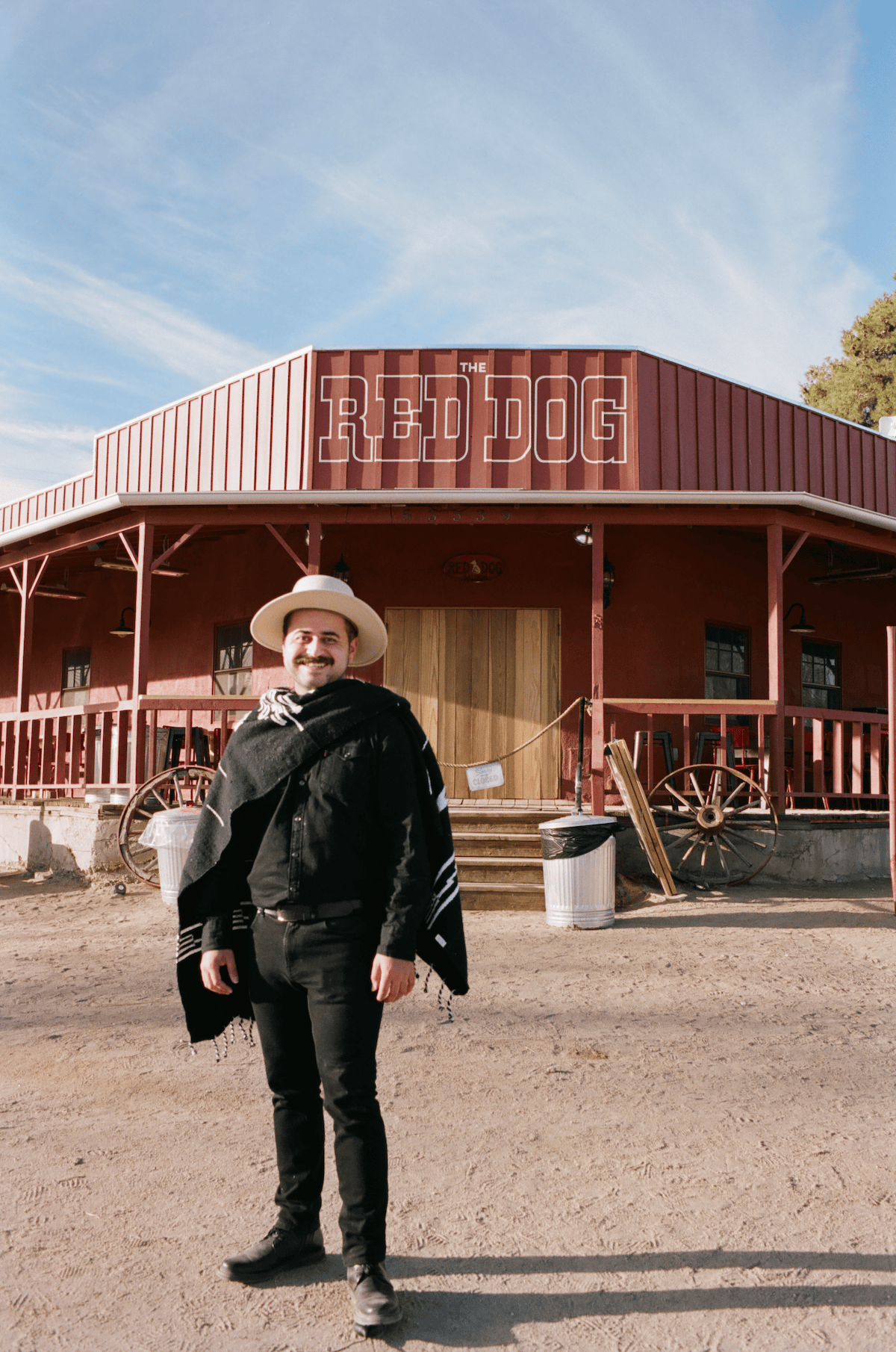 Tanner in Pioneertown